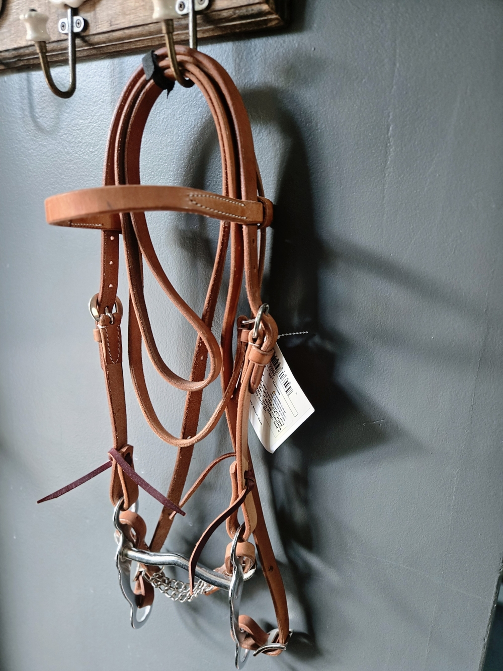 Reinsman 7000 Leather Pony Bridle Set - NWT Browband Headstall Bit Reins